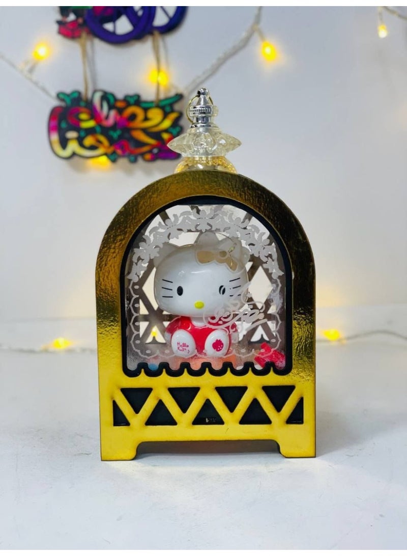Ramadan Box + 8 Gifts (Tomtom Doll + Fananees Lantern + Kitty Lantern + Scented Candle + Mug + Straw Bottle + Lantern Medal + 2 Medals) - Image 5